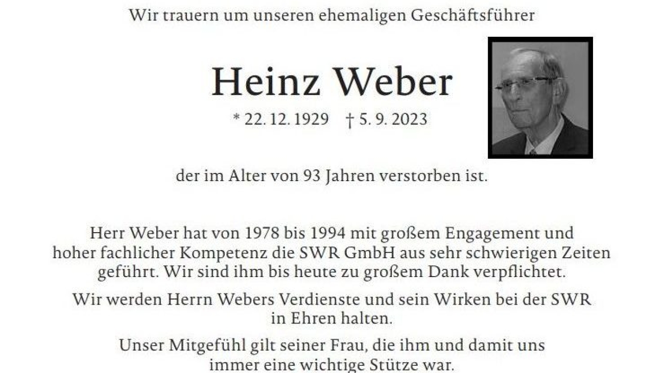 Herr Weber_Traueranzeige